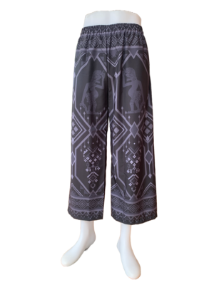 กางเกงเมืองหนังโนราห์  ver. Black out edition ขาปล่อย